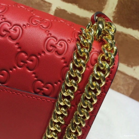 Hyper Peter bag Gucci Padlock Signature shoulder GUCCI small 0824
